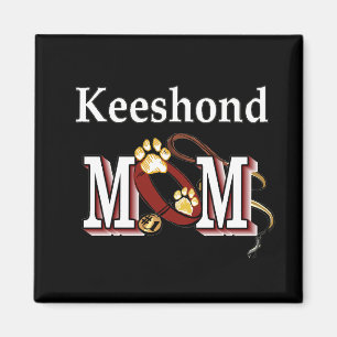 Keeshond MOM-presenter Magnet