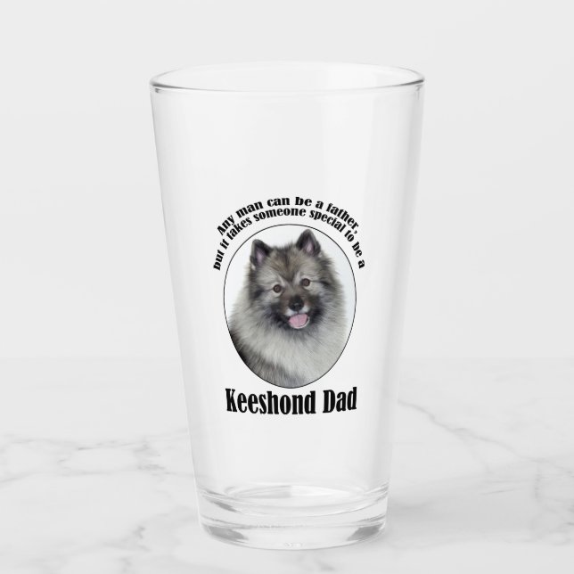 Keeshond Pappa Glaskopp (Framsida)
