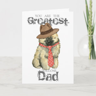 Keeshond Pappa Kort