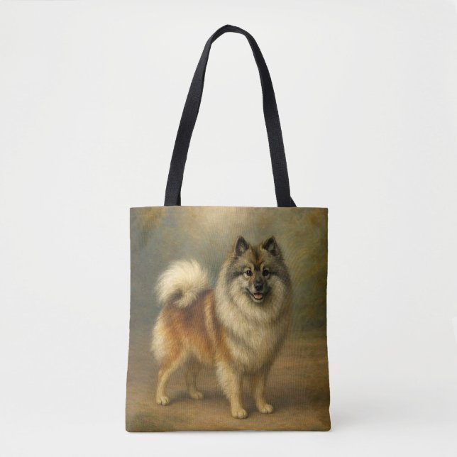 Keeshond Tygkasse (Framsida)