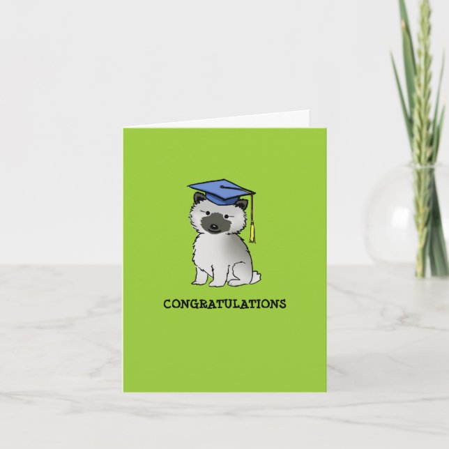 Keeshond Valp Examen Kort (Framsida)