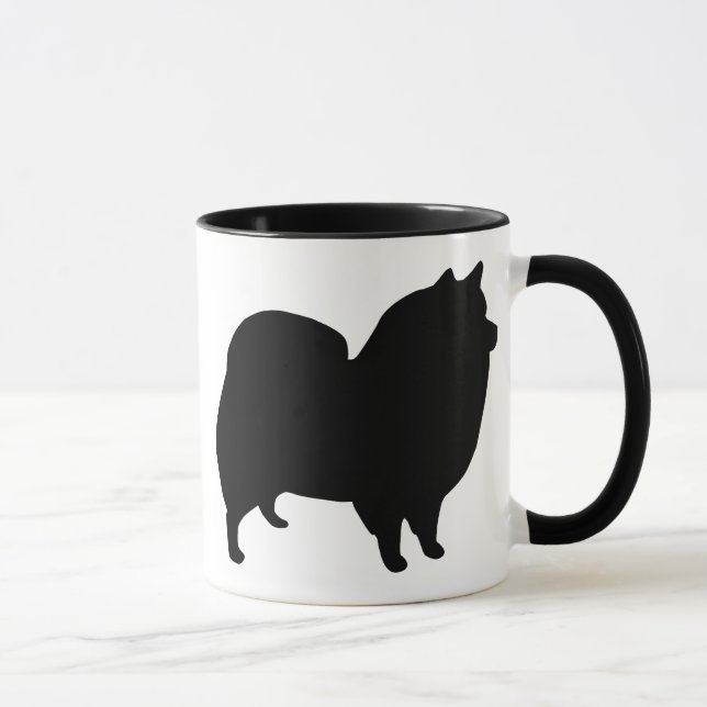 Keeshonden utrustar mugg (Höger)