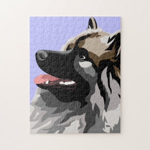 Keeshondhund Pussel