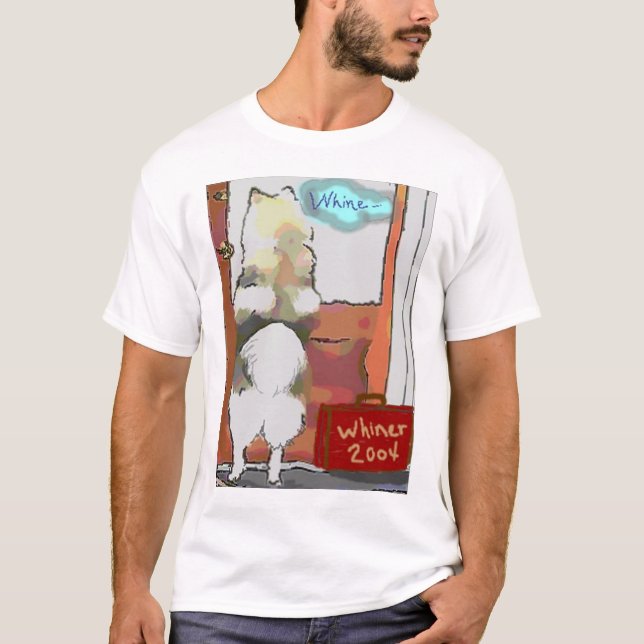 KeeshondWhiner Tee Shirt (Framsida)