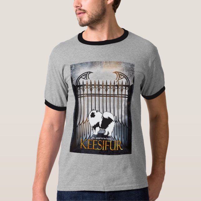 Keesifur - den är bra att vara den luddiga T-tröja T Shirt (Framsida)