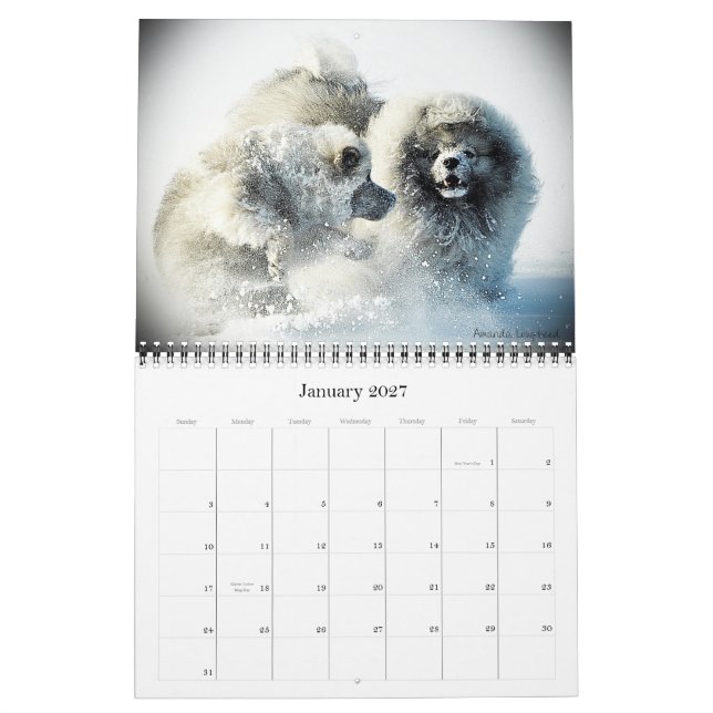 Keesridge Keeshonden kalender 2015 (Jan 2027)