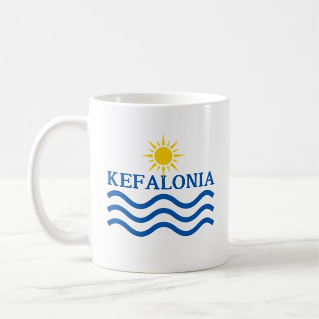KEFALONIA Sol Vågar Kaffemugg (Vänster)