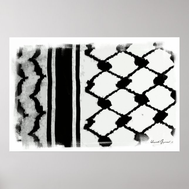 Keffiyah Poster (Framsidan)