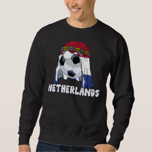 Keffiyeh Boll Netherlands Ocer Fläkt Football Lång Ärmad Tröja