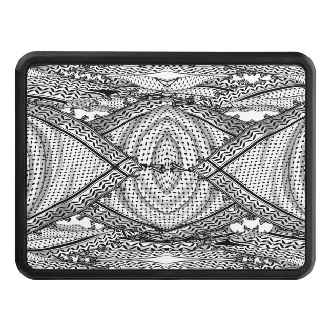 Keffiyeh Palestinian Scarf Traditional Fabric Dragkroksskydd (Framsidan)