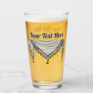 Keffiyeh Palestinian Scarf Traditional Fabric Glaskopp