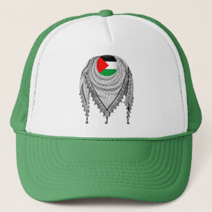 Keffiyeh Palestinian Scarf Traditional Fabric Keps
