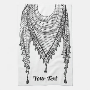 Keffiyeh Palestinian Scarf Traditional Fabric Kökshandduk