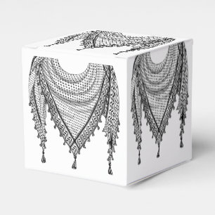 Keffiyeh Palestinian Scarf Traditional Fabric Presentaskar