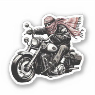 KEFFIYEH RIDER KLISTERMÄRKEN