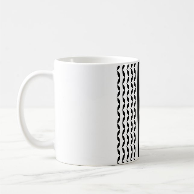 Keffiyeh Skriv ut Kaffemugg (Vänster)