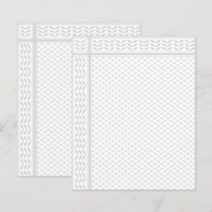 Keffiyeh Symbol för det palestinska motståndets mö