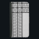 Keffiyeh Symbol för Palestinas motståndsrörelse Mö Plånboksfodral För Samsung Galaxy S5<br><div class="desc">Snabbt fram till 1960-talet och stiga upp för den palestinska motståndsrörelsen,  det framstående palestinska politikar,  Yassir Arafat,  stärkte ytterligare denna innebörd bakom keffiyeh. Keffiyeh blev Arafats personliga varumärke när han skrapade det över sin höger axel för att likna Palestinas karta före 1948.</div>