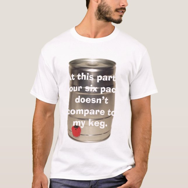 keg av öl tee (Framsida)