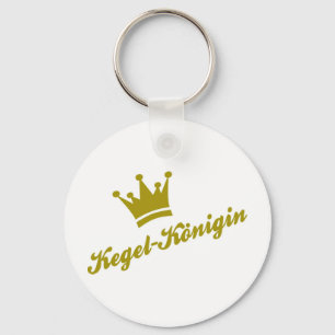 Kegel-Queen Nyckelring