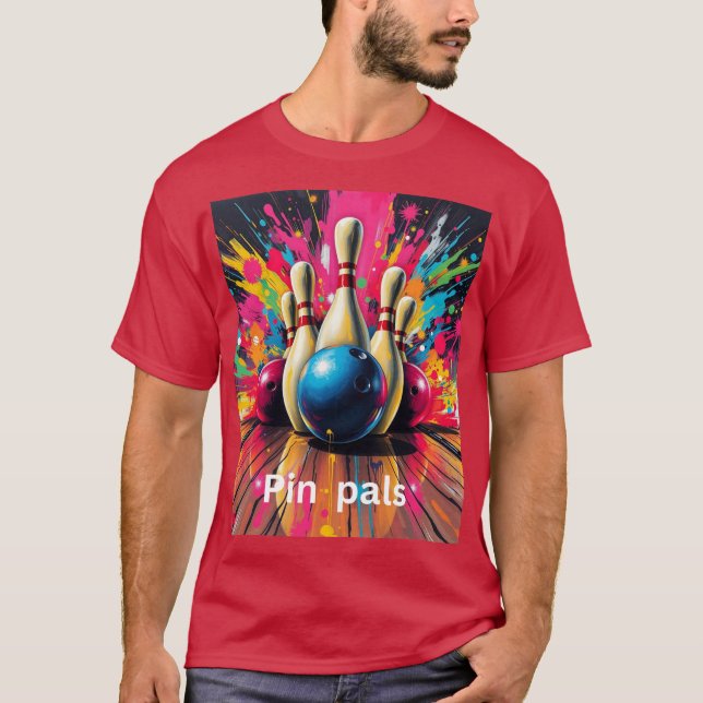 Kegelvänner T Shirt (Framsida)