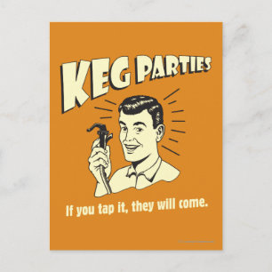 Kegpartyn: Om klapp det dem ska kom Vykort