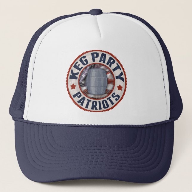 Kegpartypatrioter II Truckerkeps (Framsida)
