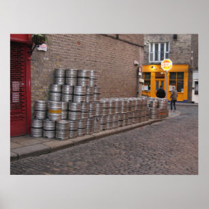 Kegs av Dublin Poster