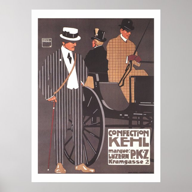 Kehl PKZ Poster Ludwig Hohlwein (Framsidan)