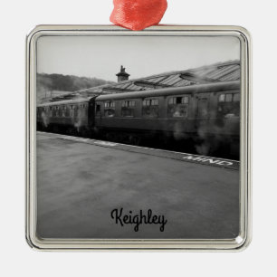 Keighley Steam Railway Julgransprydnad Metall