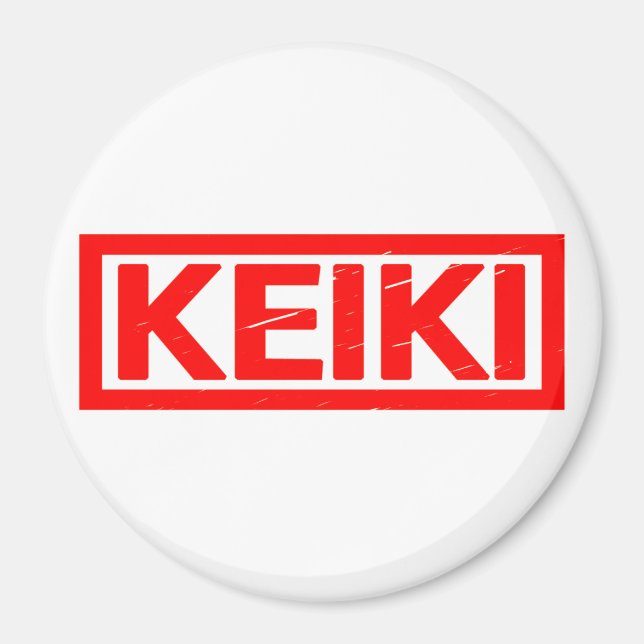 Keiki Frimärke Magnet (Framsidan)