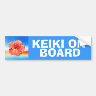 Keiki ombord varning för barn dekal