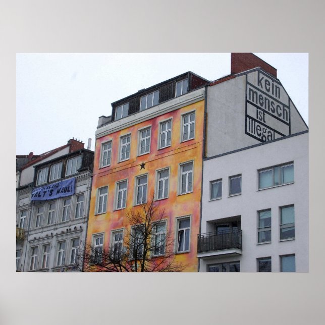 Kein Mensch ist illegal! (Hamburg) Poster (Framsidan)