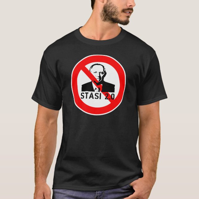 Keine Stasi 2,0 Tee (Framsida)