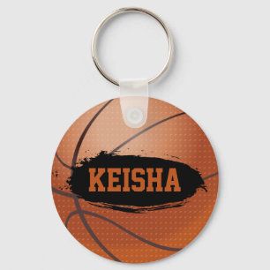 Keisha Grunge Basketball-Nyckelring/Nyckelring Nyckelring