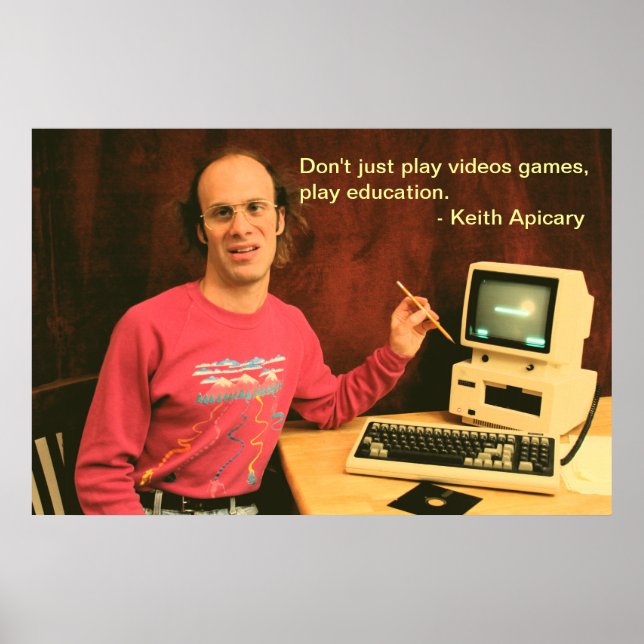Keith Apicary Education poster (Framsidan)