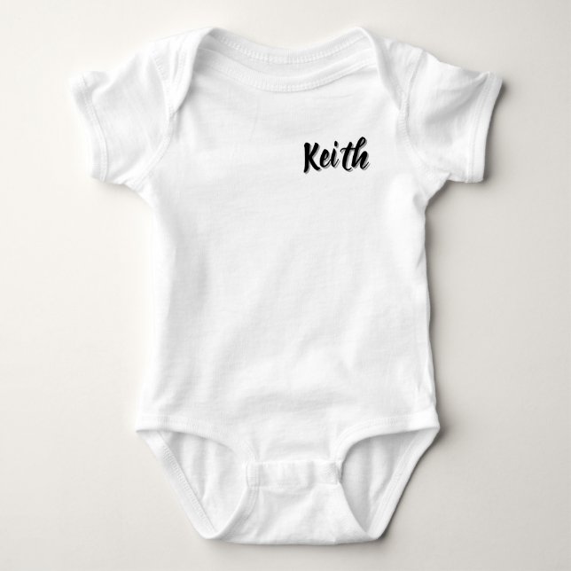 Keith Babynamn, T Shirt (Framsida)