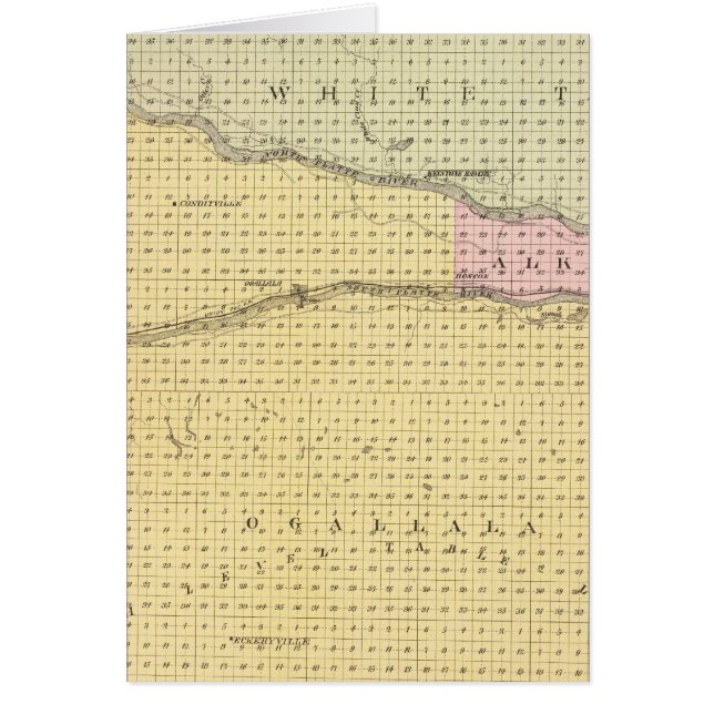 Keith County Hälsningskort (Framsidan)