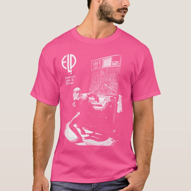 Keith Emerson Elp T Shirt (Framsida)