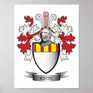 Keith Family Crest Jackar om Arm Poster