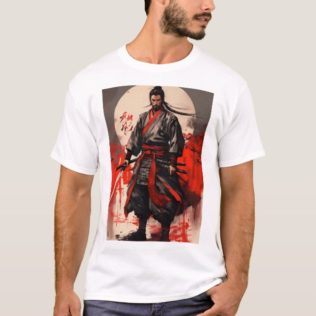 Keith Haring x Bape Tecknad Logotyp T-Shirt" T Shirt (Framsida)