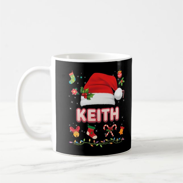 Keith Jultomten Hat Family God jul Julafton Kaffemugg (Vänster)