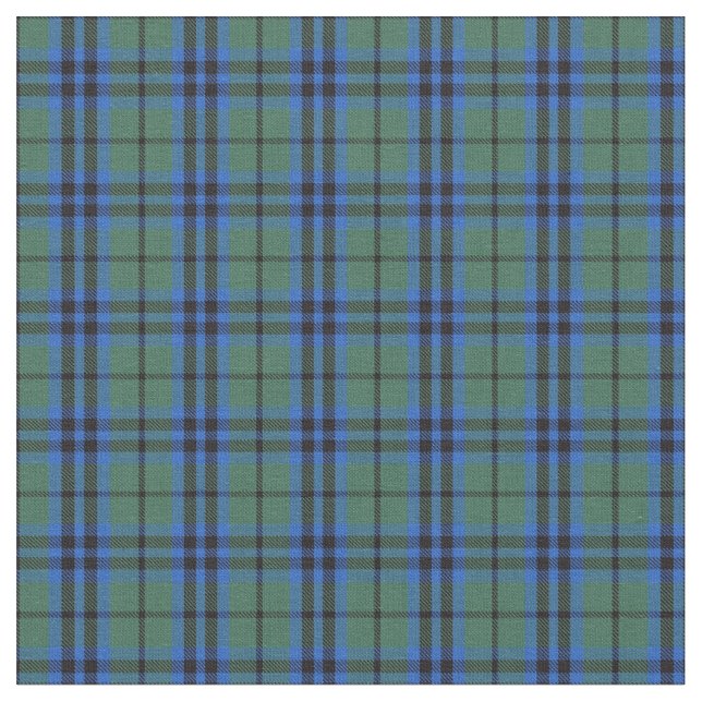 Keith Klan Scottish Tartan Play Mönster Tyg (Närbild)