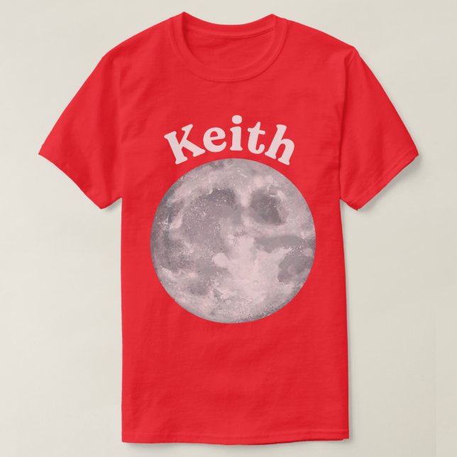 Keith Måne T Shirt (Design framsida)