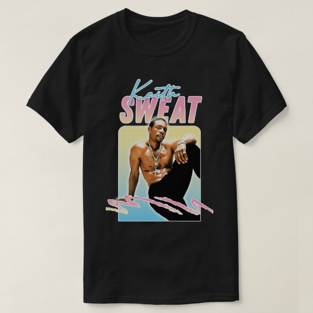 Keith Sweat 90s Stil T Shirt (Design framsida)