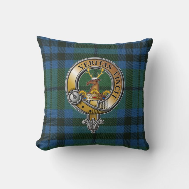Keith Tartan & Badge Kudde (Framsida)