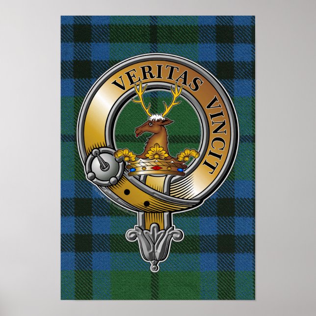 Keith Tartan & Badge Poster (Framsidan)