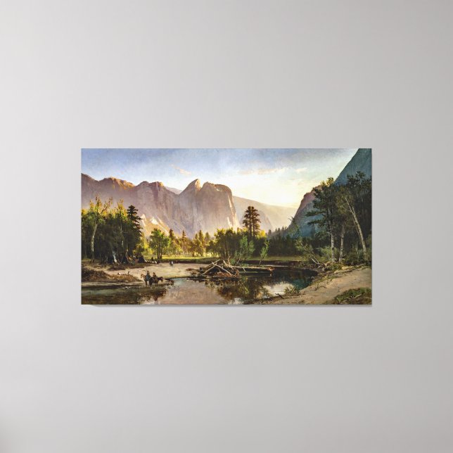 Keith Yosemite Valley Painting Canvastryck (Framsida)