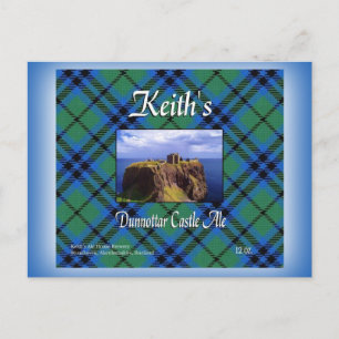 Keith's Dunnottar Castle Ale Vykort