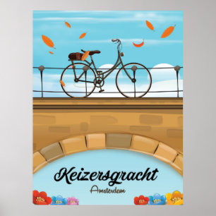 Keizersgracht Canal Amsterdam-reseaffisch Poster